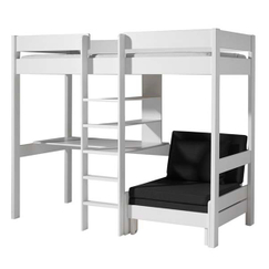 Wood High Sleeper Bed