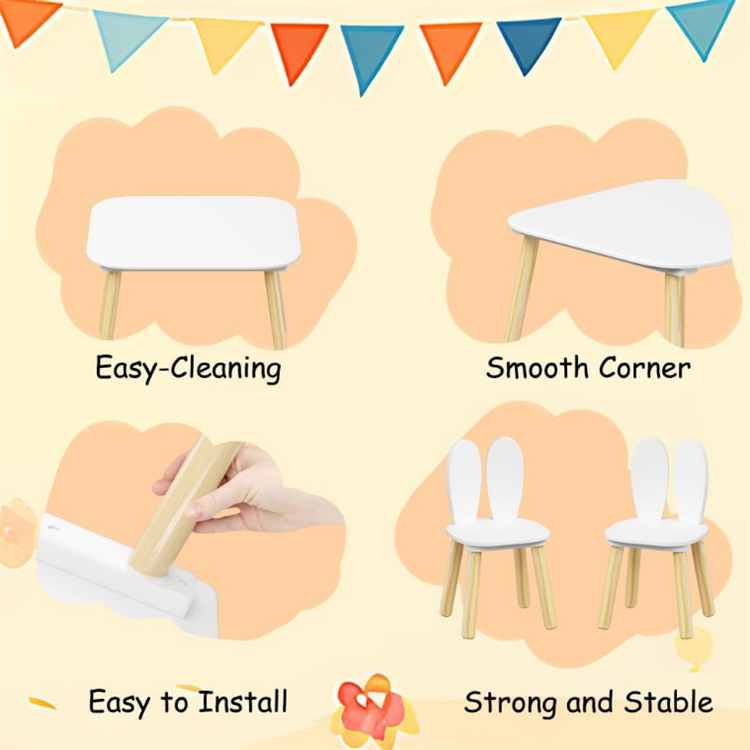 Children's Game Table And Chair Set