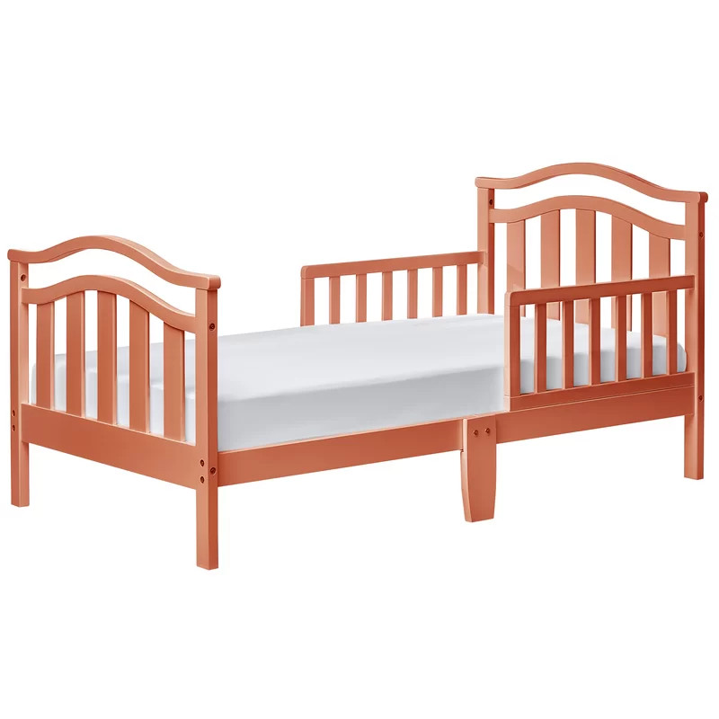 Solid Wood Toddler Bed in Color