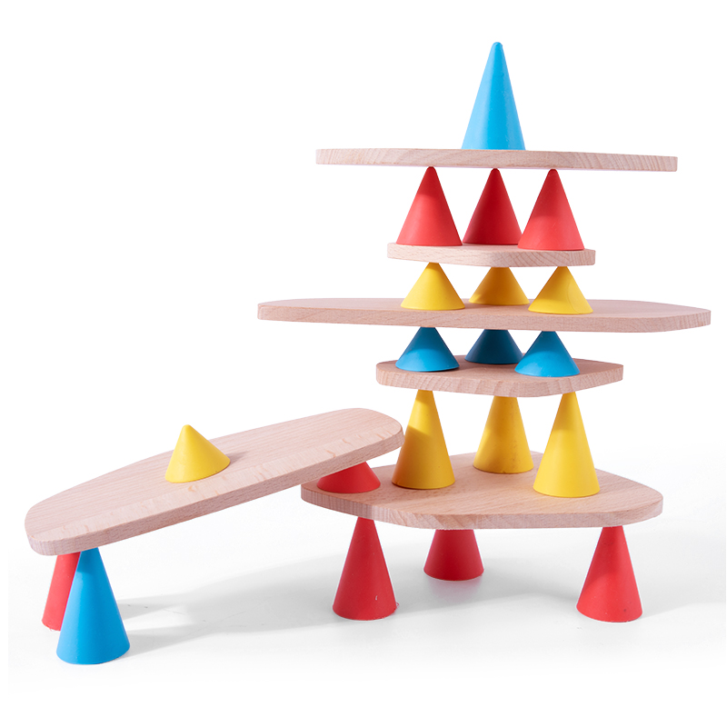 Wooden Toy Master Balance Tower