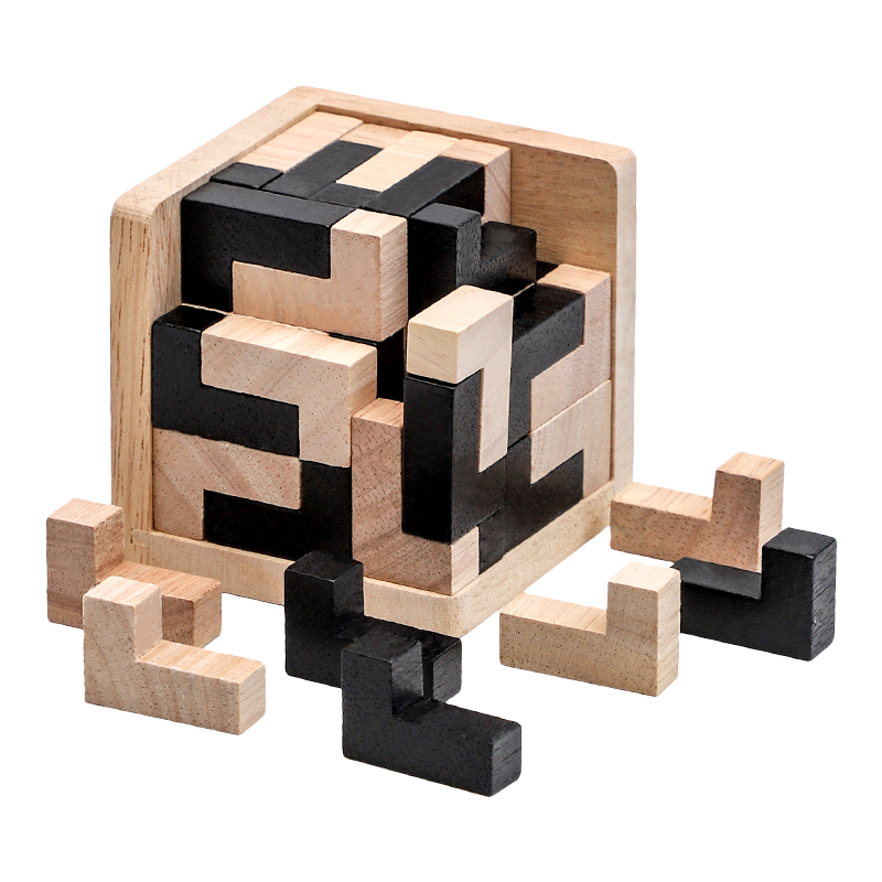 Wooden toy Magic cube-54pcs