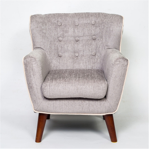 Grey Wood Sofa Chair for Kids