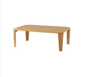 Solid Wood Rectangular Table for Kids