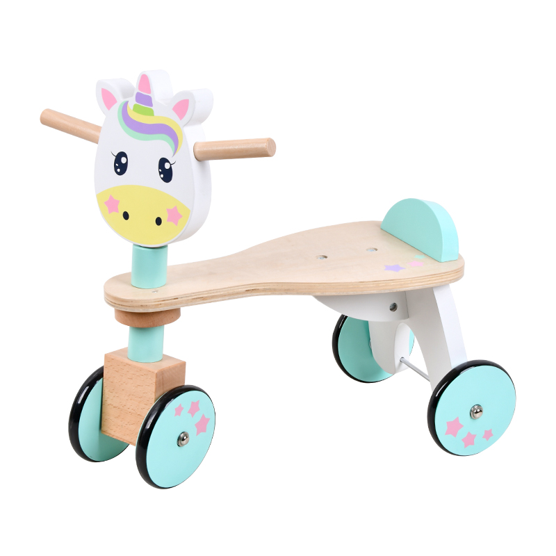 Wooden Toy Unicorn Ride On