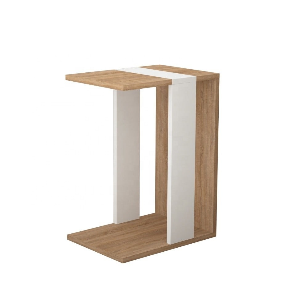 Modern Solid Wood C Side Table for Coffe