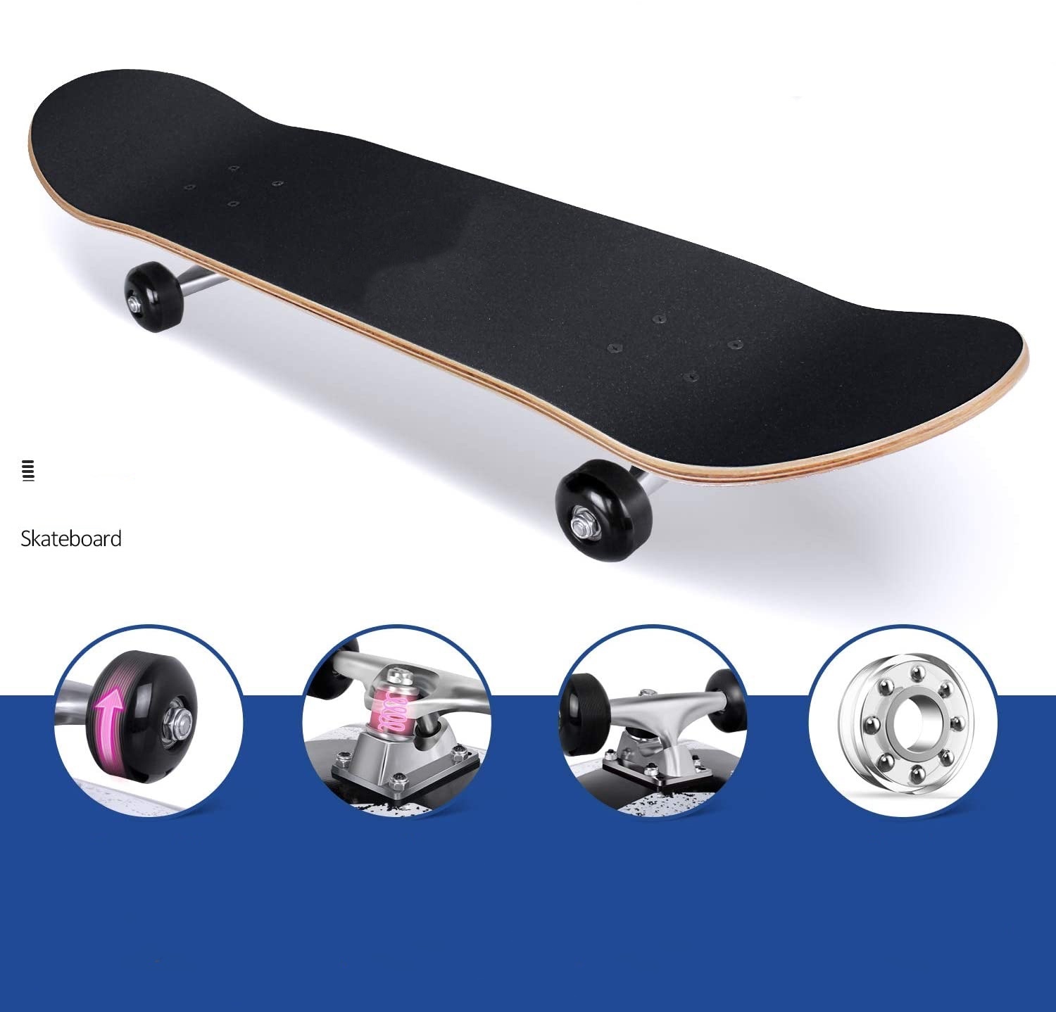 Maple Wood Skate Board for Kids