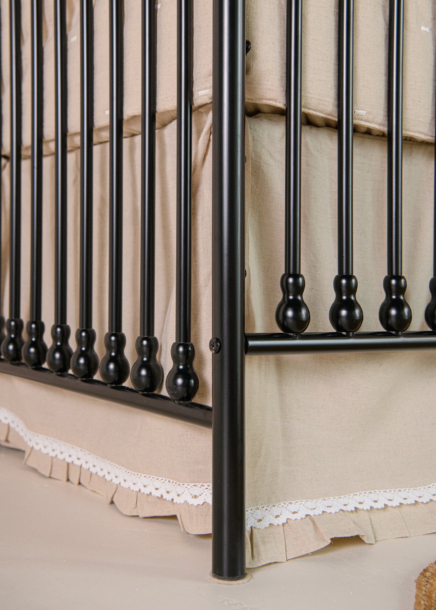 KM1230 Metal Baby Crib