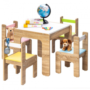 Kids Activity Table & Chairs Set - (1 Table + 4 Chairs)